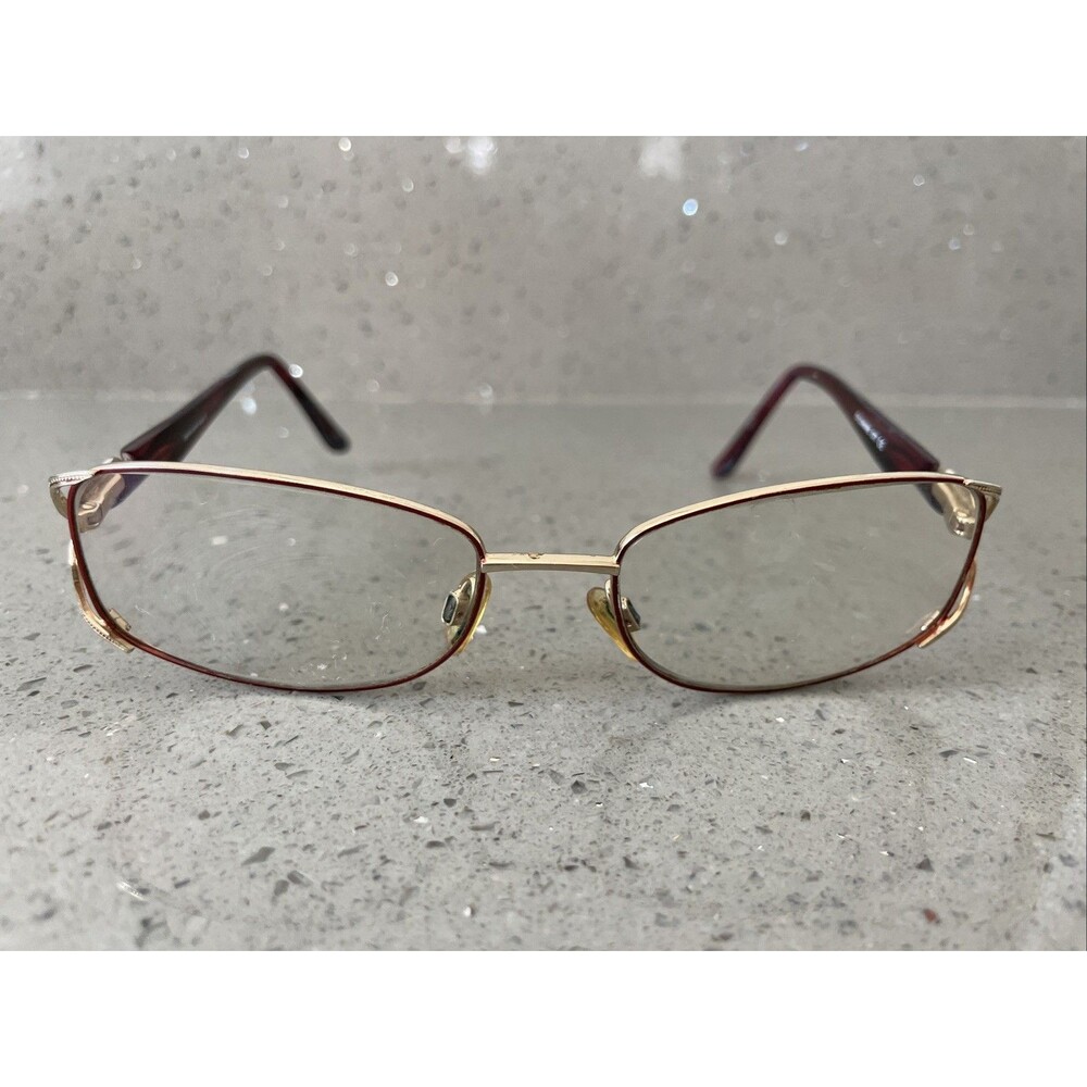 Sophia Loren M222 Eyeglasses FRAMES ONLY Zyloware 077 55-17-135 Red Full rim